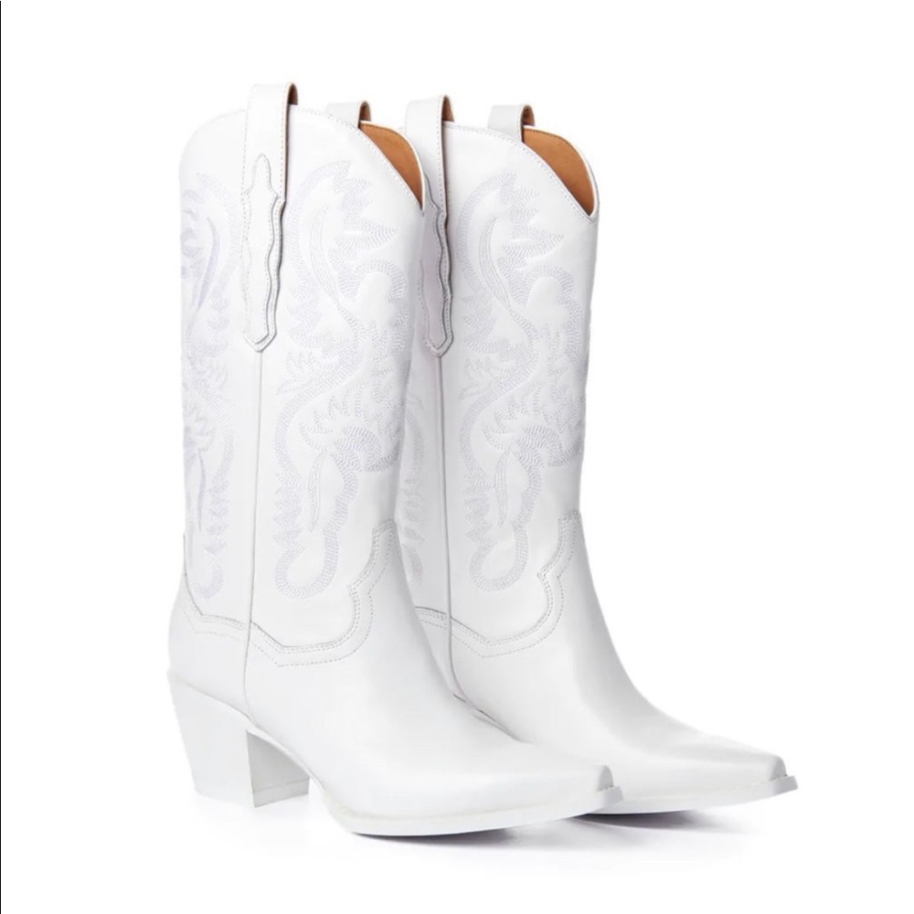 JEFFREY CAMPBELL DAGGET WESTERN COWBOY BOOT